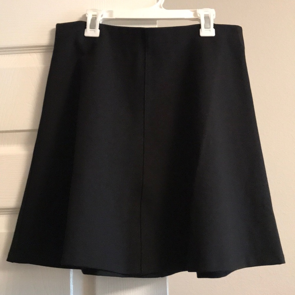 New with tags Loft flared black skirt